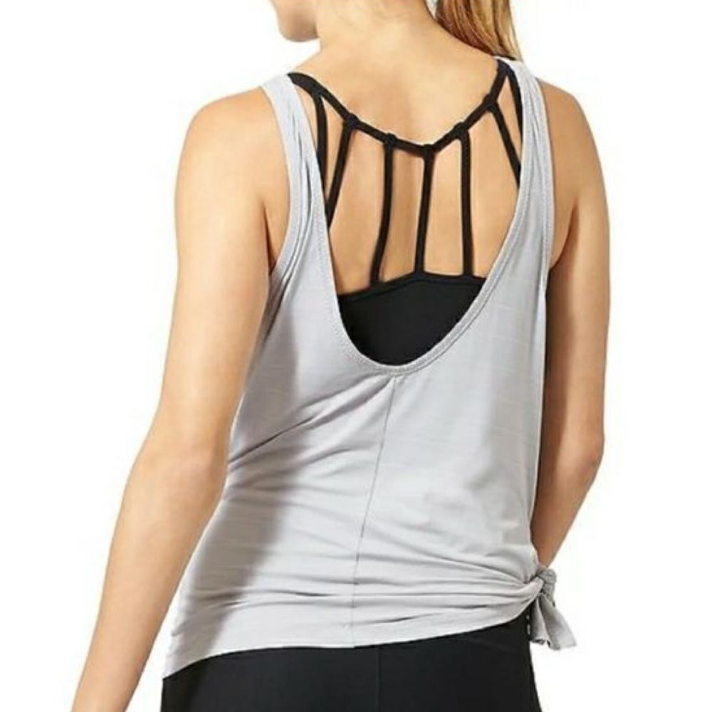 Athleta Max OutâGrey Tank Top Athletic WomenâsâMedium